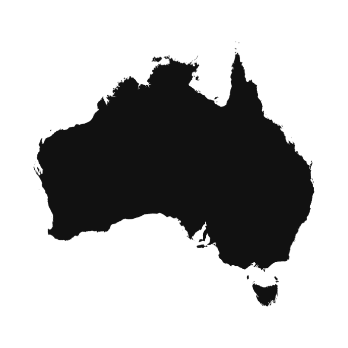 Australia outline