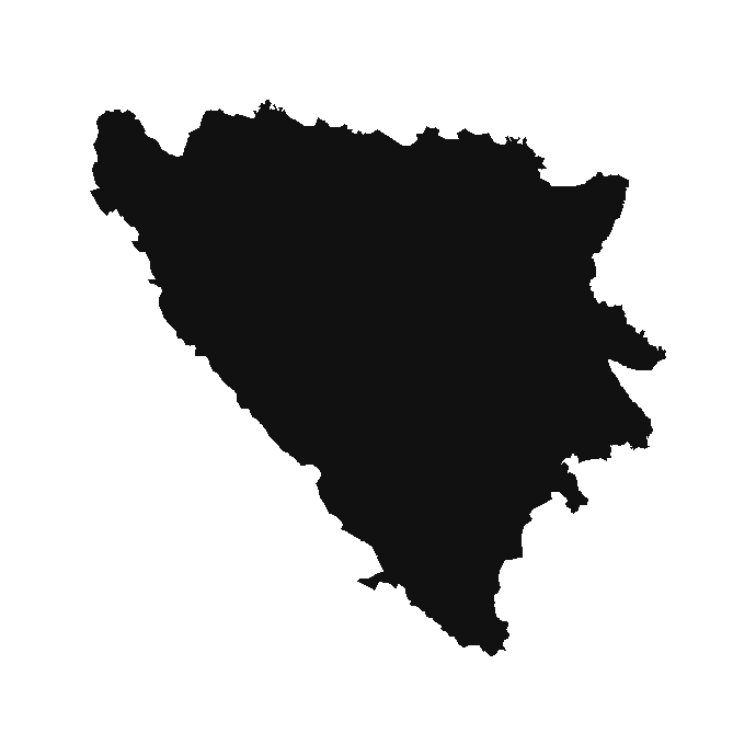 Bosnia & Herzegovina outline