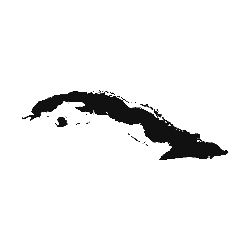 Cuba outline