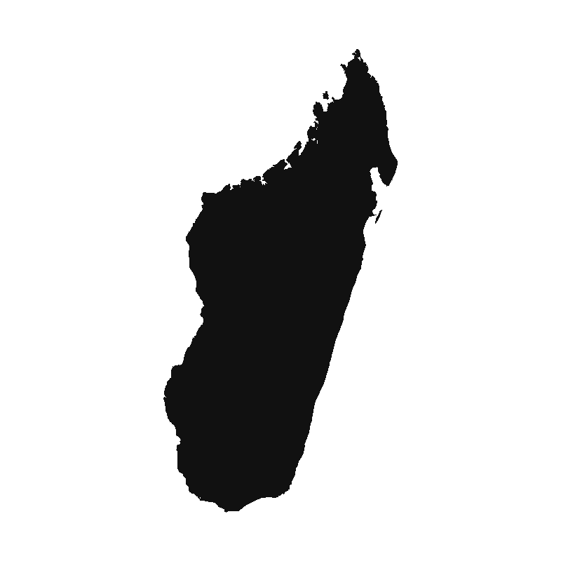 Madagascar outline
