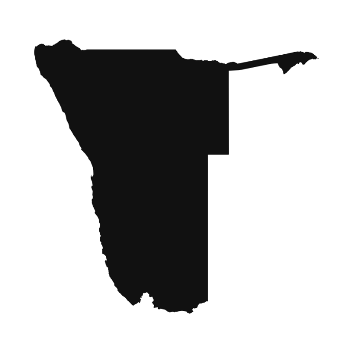 Namibia outline