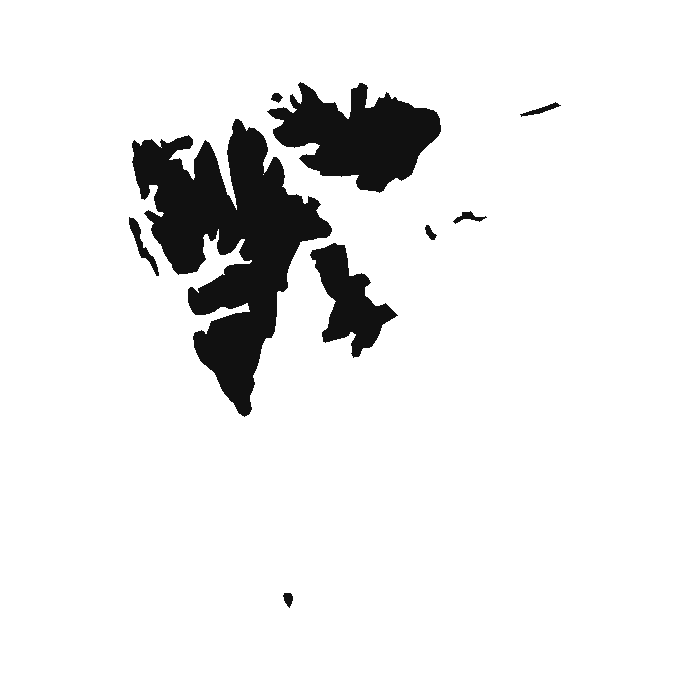 Svalbard outline