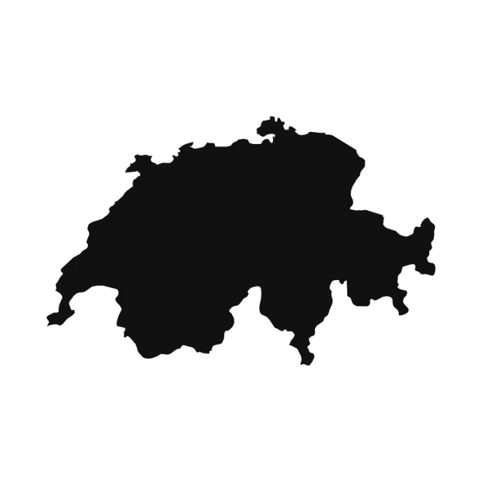 Switzerland outline